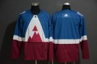 Adidas Colorado Avalanche blank blue red hockey jersey-WL