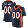 Customized Broncos blue nike Color Rush Limited Jersey