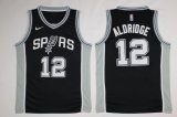 Nike San Antonio Spurs #12 LaMarcus Aldridge black nba basketball jersey