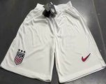 2019-2020 United States Thailand version white soccer shorts home