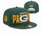 2023 Packers green NFL Snapback Hats-YD