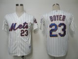 MLB Jerseys New York Mets 23 Boyer Cream