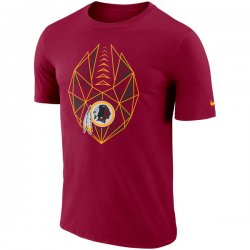 Men\'s Washington Redskins Nike Burgundy Fan Gear Icon Performance T-Shirt