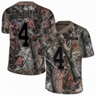 Men Cleveland Browns #4 Colquitt nike Camo Color Rush Limited Jersey