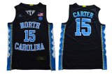 North Carolina Vince Carter #15 Black NBA basketball Jersey