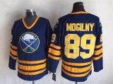 Buffalo Sabres #89 Alexander Mogilny blue hockey jersey