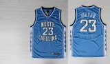 North carolina 23 Jordan blue nba jerseys