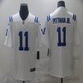 Indianapolis Colts #11 Michael Pittman Jr. white nike Color Rush Limited Jerseys