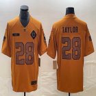 Nike Indianapolis Colts #28 Jonathan Taylor 2023 Brown Salute To Service Limited Jerseys