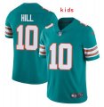 Youth Nike Miami Dolphins #10 Tyreek Hill Green Color Rush Limited Jersey