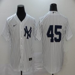 Nike Nike New York Yankees #45 Gerrit Cole White majestic baseball Jersey