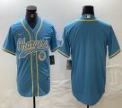 Nike Chargers blank skyblue baseball Joint name -BD 01