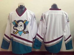 2015 Anaheim Ducks blank white nhl hockey Jersey