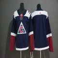 Women Adidas Colorado Avalanche blank blue Ice Hockey jersey