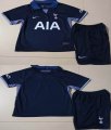 2023-2024 Tottenham Hotspur Club blue kid soccer jerseys away