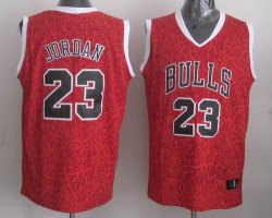 Chicago Bulls JORDAN 23 red Decorative pattern nba jersey