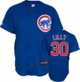 Chicago Cubs blue LILLY NEW 30# blue jersey