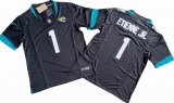 Jacksonville Jaguars 1# Travis Etienne Jr black Nike Vapor F.U.S.E. Limited Jersey