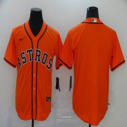 Nike Houston Astros blank orange majestic baseball jerseys