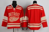 Reebok Detroit Red Wings blank Red nhl Jersey