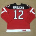 Olympic CA. #12 Patrick Marleau red 100th Anniversary Stitched NHL Jerseys