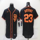 San Francisco Giants #23 Kris Bryant black Flexbase Authentic Collection Jersey-BD