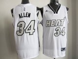 NBA Miami Heat Ray Allen 34 NBA White new Jerseys