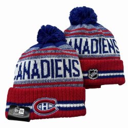 2024 Montreal Canadiens red white blue NHL Sports Cuffed Knit Hats