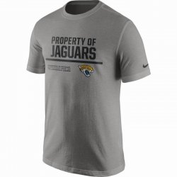 Men\'s Jacksonville Jaguars Nike Heathered Gray Property Of T-Shirt