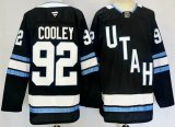 Utah Hockey Club #92 Cooley black hockey jerseys-PD