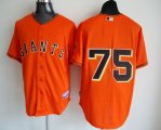 San Francisco Giants 75# orange MLB Jersey