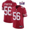 San Francisco 49ers #56 Reuben Foster nike red Color Rush Limited Jersey