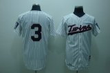 Minnesota Twins 3 White mlb Jerseys