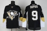 Reebok Pascal Dupuis Jersey 9 Black Pittsburgh Penguins Jerseys