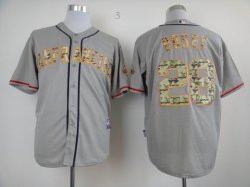 San Francisco 28# POSEY gray camo mlb jerseys