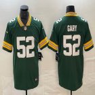 Green Bay Packers #52 Rashan Gary Nike Green Color Rush Limited Jersey