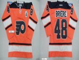 Philadelphia Flyers #48 Danny Briere New Orange NHL Jerseys (A Patch)