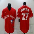 Nike Toronto Blue Jays #27 Guerredo Jr. red majestic baseball jersey-BD