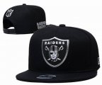 2023 Raiders black NFL Snapback Hats-YD 01