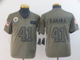 Youth New Orleans Saints #41 Alvin Kamara Nike Camo 2019 Salute to Service Limited Jersey