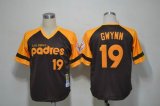 San Diego Padres GWYNN 19# brown mlb jerseys