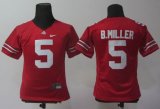 Women Nike Ohio State Buckeyes Braxton Miller 5 Red College Football Jerseys