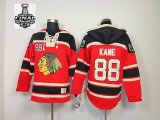 2013 NHL Stanley Cup Chicago Blackhawks #88 Patrick Kane Red hockey Jersey