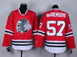 Chicago Blackhawks #57 Trevor Van Riemsdyk white Ice Hockey Jerseys(2)