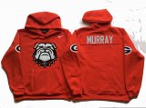 Georgia Bulldogs Red MURRAY NCAA Hooded Sweatshirt