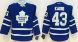 Youth Reebok Toronto Maple Leafs Nazem Kadri 43 throwback Blue nhl Jerseys