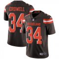 Cleveland Browns #34 Isaiah Crowell brown Nike Color Rush Limited Jerseys