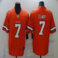 Nike Denver Broncos #7 John Elway orange color Rush Limited Jersey-BD