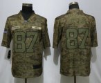 Nike Kansas City Chiefs 87 Kelce Nike Camo Salute to Service Limited Jersey-ZH