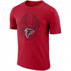 Men\'s Atlanta Falcons Nike Red Fan Gear Icon Performance T-Shirt